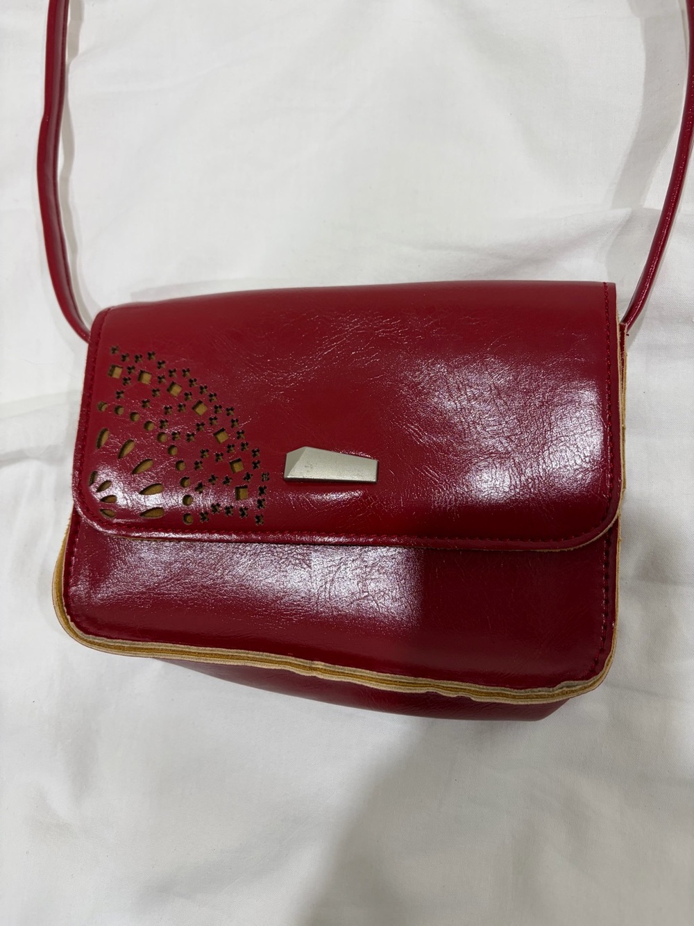 Red Women's Crossbody Bag